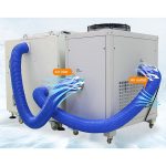 mulino a sfere planetario circolante raffreddato ad aria a bassa temperatura