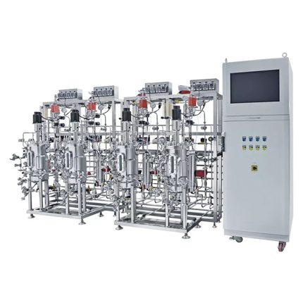 fermentatore multiplo parallelo in acciaio inox